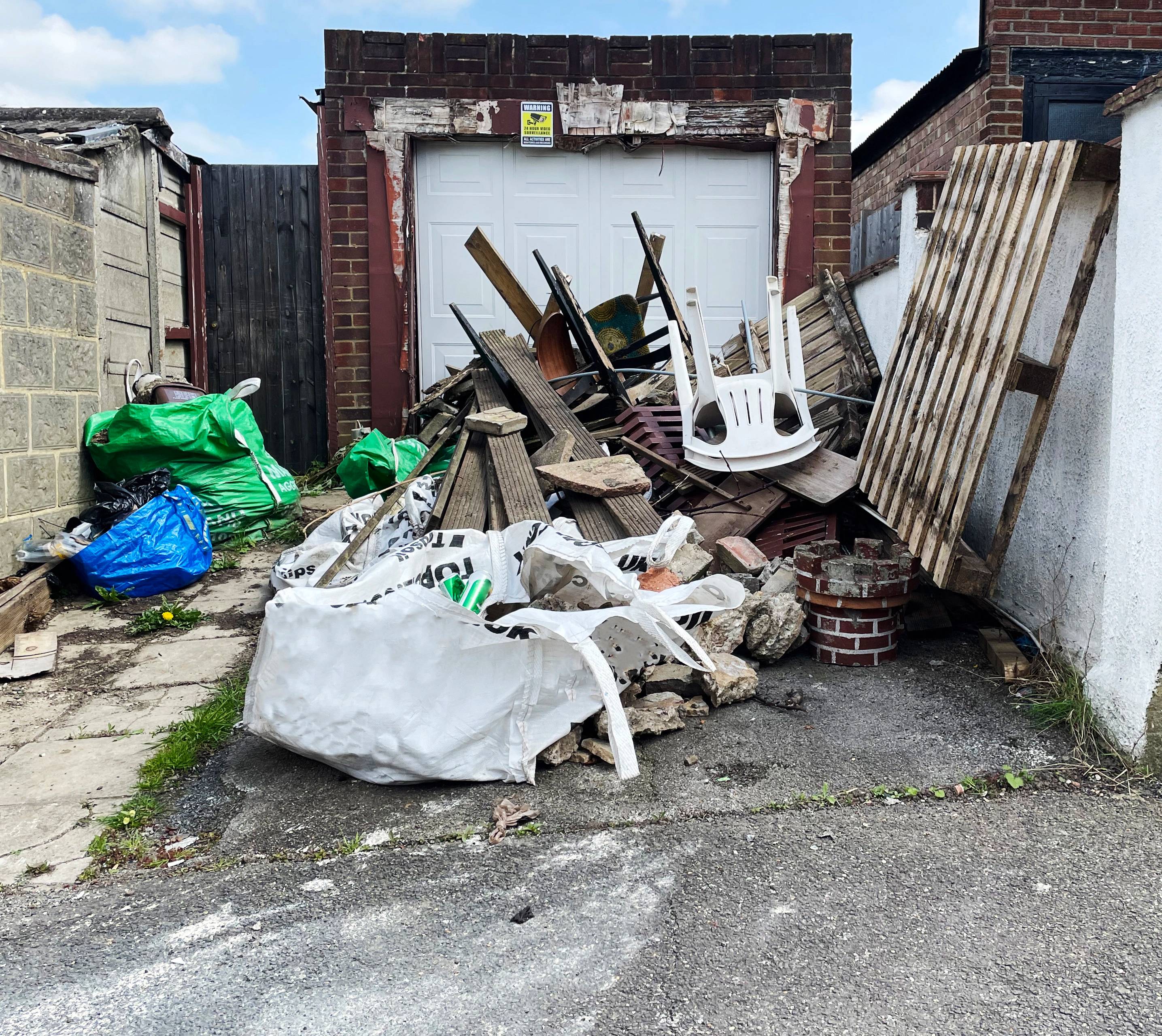 garage demolition Hero